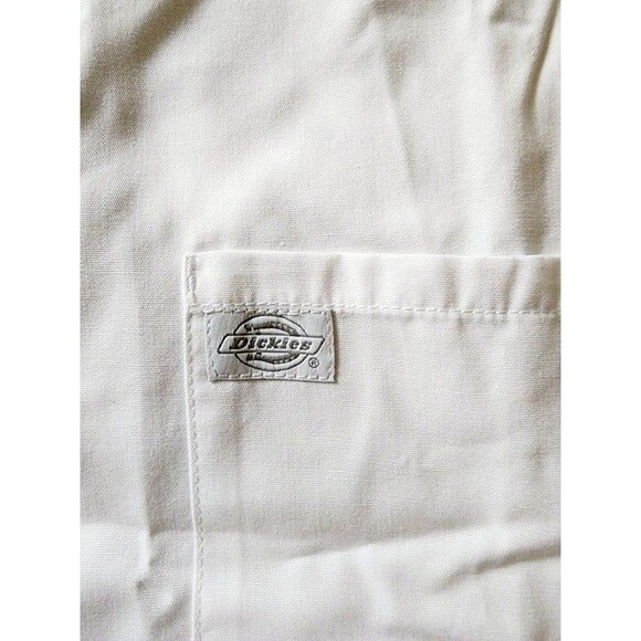 Dickies Unisex White EDS Essentials V-Neck Scrub Top & Scrub Pants Size: XXS NWT - Picture 4 of 6